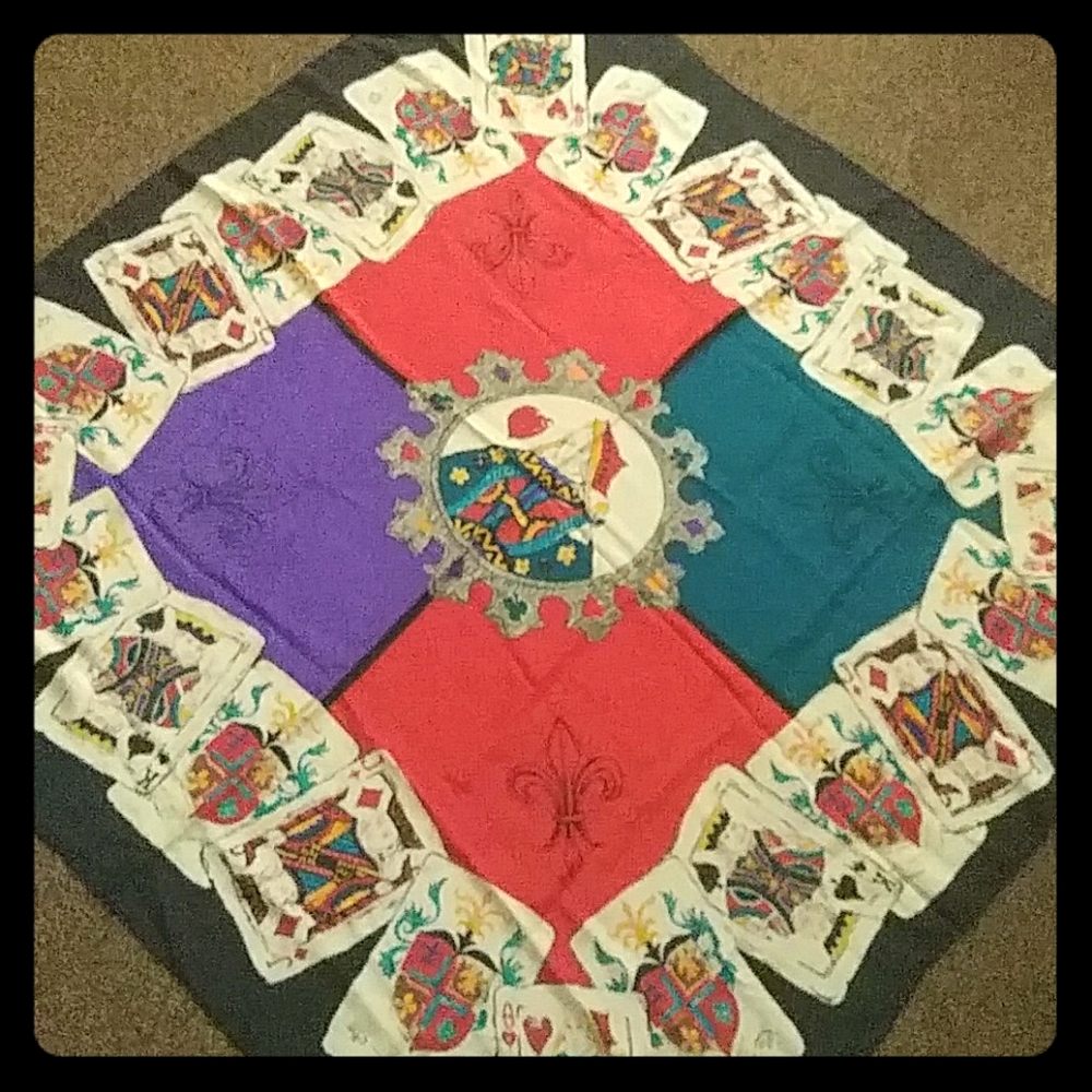 Diane Von Furstenberg Vintage Luxury Silk Scarf. Very Rare